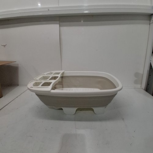 STARFRIT COLLAPSIBLE DISH DRAINER - WHITE / BEIGE image 2