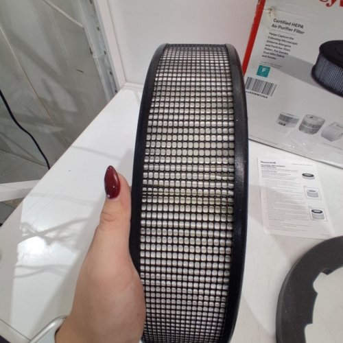 HONEYWELL UNIVERSAL 14" AIR PURIFIER REPLACEMENT HEPA FILTER (MODEL: HRF-F1) image 3
