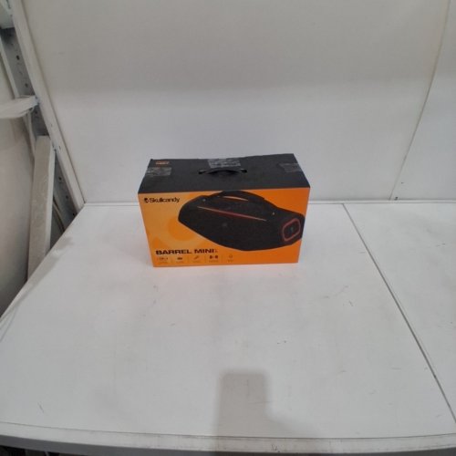 SKULLCANDY BARREL MINI XT PORTABLE BLUETOOTH SPEAKER - 12-HOUR BATTERY, LED LIGHTS, BLUETOOTH 5.3 - BLACK (MODEL: 2SKSK2100)) image 10