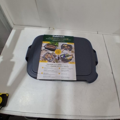 CUISINART 4-IN-1 EXPANDABLE PREP AND SERVE TUB - 4.6GAL - GREY/BLACK (MODEL: 2007043) image 3