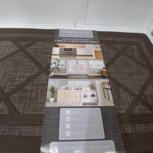 TOWN & COUNTRY LIVING PASSAGES ANTI-FATIGUE MAT- 20" X 39" - BROWN (MODEL: 1224522) image 5