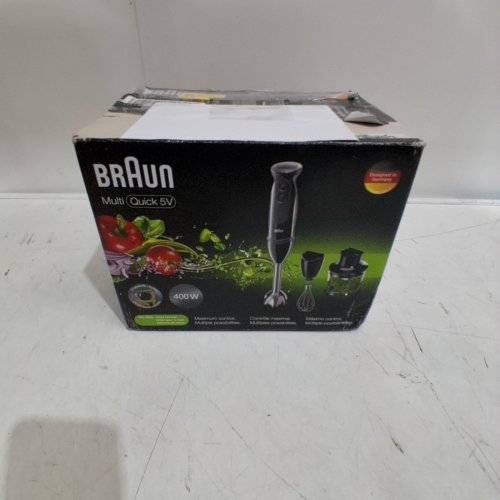 BRAUN MULTI-QUICK 3-IN-1 HAND BLENDER - BLACK (MODEL#: MQ5025) image 4