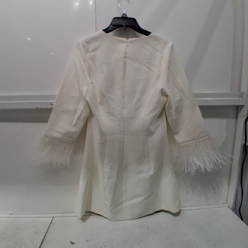 WOMEN'S LIKELY CHER DRESS - SIZE 8 - WHITE (MODEL:YD1810001LYB) image 4
