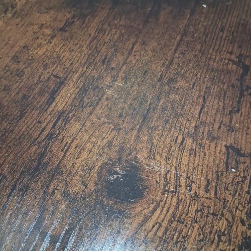 VASAGLE NESTING TRIANGLE END TABLES COFFEE TABLES - 18.4" X 16.9" / 21.7" X 17.9" - RUSTIC BROWN/BLACK (MODEL: ULET013B01) image 4