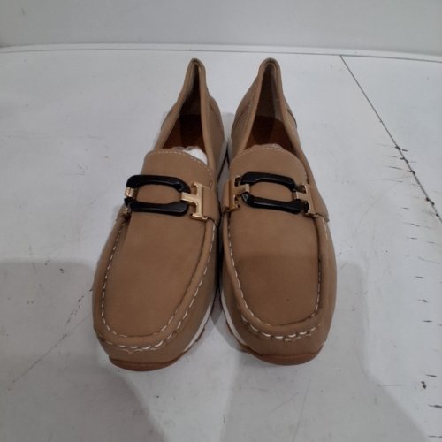 2PC MEN'S LOAFERS - SIZE 7 - TAN image 4