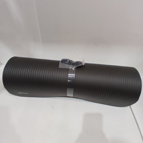 AMAZON BASICS YOGA/EXCERSISE MAT - 74'' X 24'' - BLACK image 2