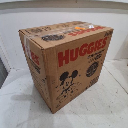 144PK HUGGIES LITTLE MOVERS DIAPERS - SIZE 4 image 2