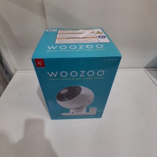 IRIS WOOZOO 5-SPEED OSCILLATING GLOBE FAN - 82FT RANGE - WHITE (MODEL: PCF-SC15T-CT/2354207) image 5