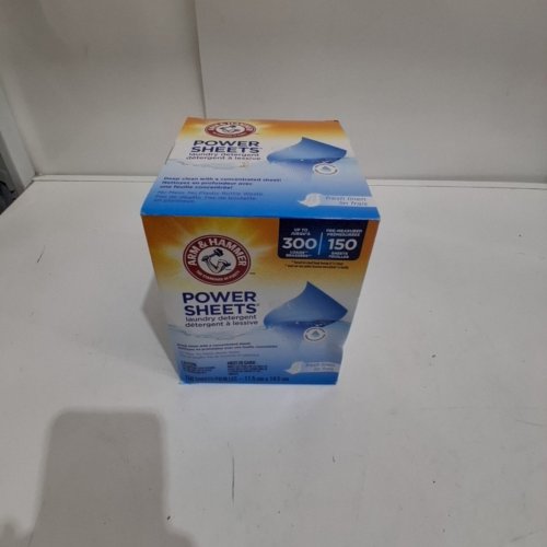 150PK ARM & HAMMER LAUNDRY DETERGENT POWER SHEETS - FRESH LINEN (MODEL: 2001879 ) image 2