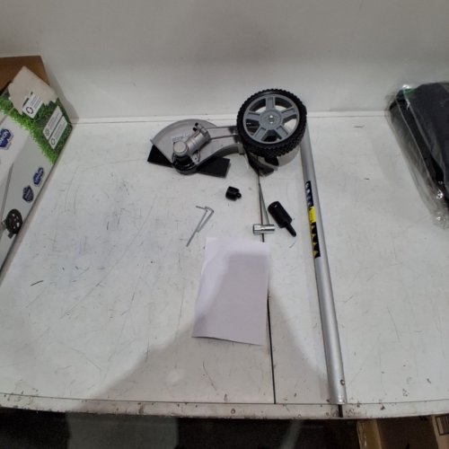 WBEDGERATT SUNSEEKER STRAIGHT SHAFT EDGER ATTACHMENT-8.9" BLADE-SILVER image 2