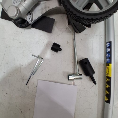 WBEDGERATT SUNSEEKER STRAIGHT SHAFT EDGER ATTACHMENT-8.9" BLADE-SILVER image 3