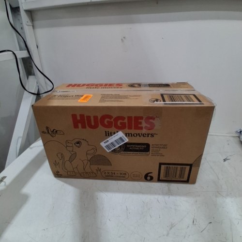 108PK HUGGIES® LITTLE MOVERS DIAPERS - SIZE 6 image 4