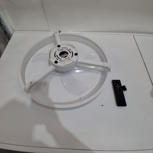 VOLISUN LOW PROFILE CEILING FAN WITH LIGHTS AND REMOTE - 20" - WHITE (8225C-3K)-500) image 4