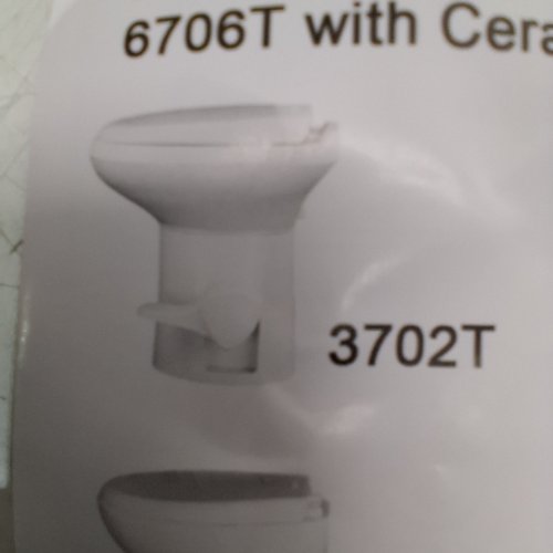 CLIRASS EFFICIENT GRAVITY FLUSH TOILET - WHITE (MODEL: 3702T) image 2