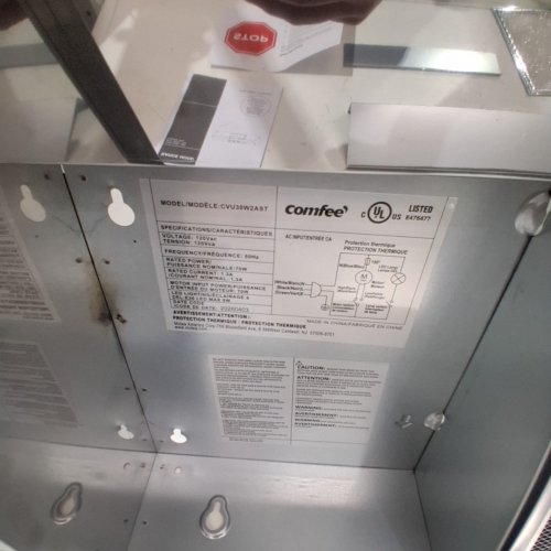 COMFEE UNDER CABINET RANGED HOOD - 30" - 200CFM - STAINLESS STEEL (MODEL: ‎CVU30W2AST) image 5