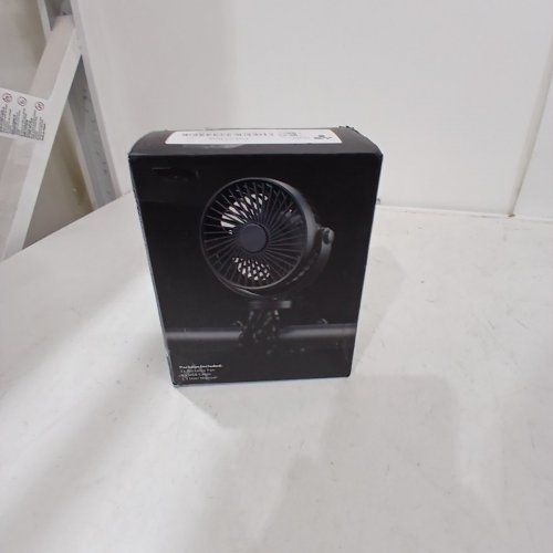 OSMAN STAR MULTIUSE FLEXIBLE LEG BATTERY POWERED STROLLER FAN- BLACK image 3
