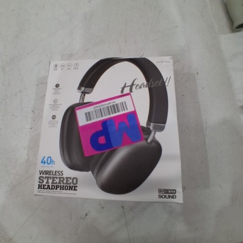 WIRELESS STEREO HEADPHONES - 40H - BLACK (MODEL: SY-BT1632) image 5