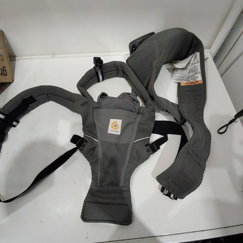 ERGOBABY ALTA HIP SEAT ALL-POSITION BREATHABLE MESH HIP SEAT AND CARRIER - 12-45LBS - GRAPHITE GREY (MODEL: BCHIPSFMGRAPH) image 2
