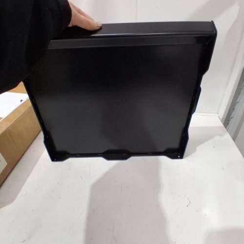 REAL RELAX UNIVERSAL BBQ GRIDDLE WITH HIGH SIDEWALLS - 18.6" X 14.3" - BLACK - (MODEL: FSX-KP-3) image 3