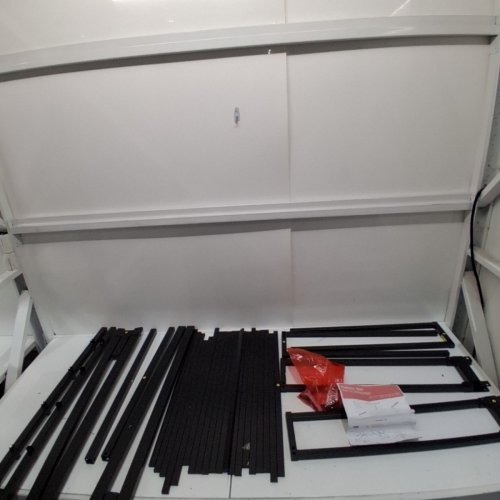 HEAVY DUTY METAL LOW PROFILE NO BOX SPRING NEEDED BED FRAME - FULL/ 6" - BLACK (MODEL: EE6-3F FULL) image 2