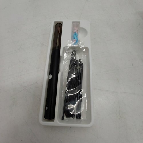 18PC EARWAX REMOVAL TOOL WITH INTERCHANGEABLE SPOONS - BLACK (MODEL: C7) image 3