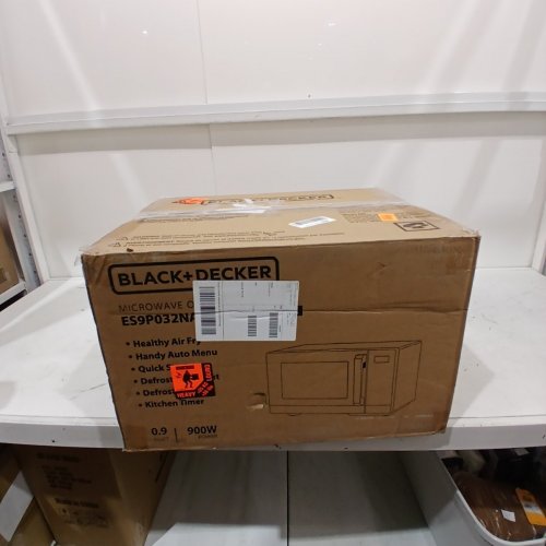 BLACK+DECKER 5-IN-1 MICROWAVE OVEN WITH AIR FRY- BLACK (MODEL: ES9P032NA-CA) image 12