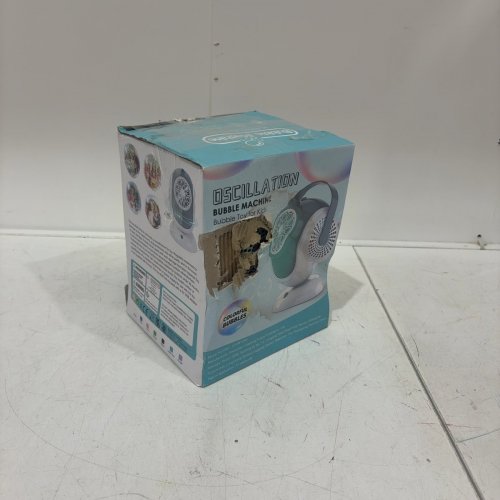 JOYFUTURE 360 OSCILLATING BUBBLE MACHINE - WHITE/GREY image 5