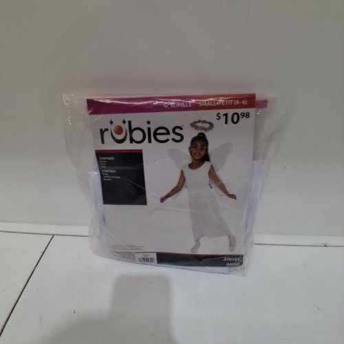 3PC RUBIES ANGEL COSTUME - SMALL (4-6) - WHITE (STYLE: 50772661) image 4