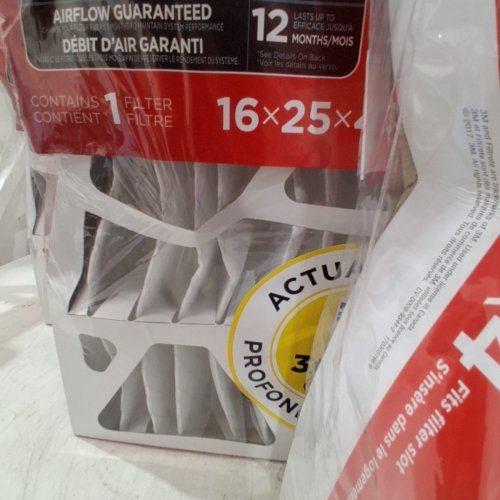 4PK 3M FILTRETE ALLERGEN REDUCTION AIR FILTER - MPR 1000 - MERV 11 - 16" X 25" X 4" EACH (MODEL: DP01DC-4-C) image 5