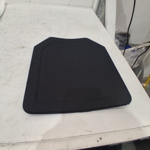 BODY PROTECTION HARD ARMOUR INSERT - 11.5" X 9.5" - BLACK image 3
