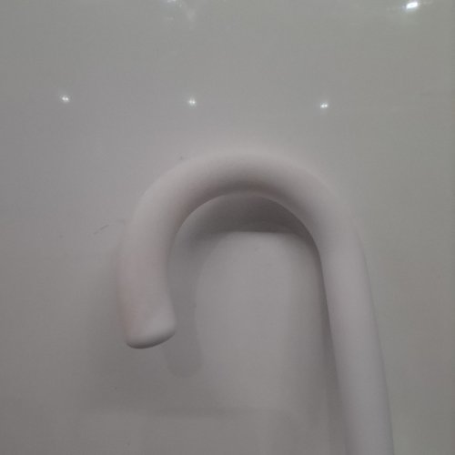 THE WEATHER STATION BUBBLE DOME CLEAR UMBRELLA - 52" ARC - WHITE/CLEAR (MODEL: WS510-WHITE) image 3