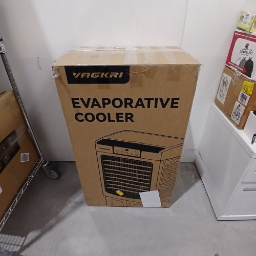 VAGKRI EVAPORATIVE 2100CFM AIR COOLER WITH 120° OSCILLATION AND REMOTE CONTROL, WHITE (MODEL: ‎VA-EC01) image 7