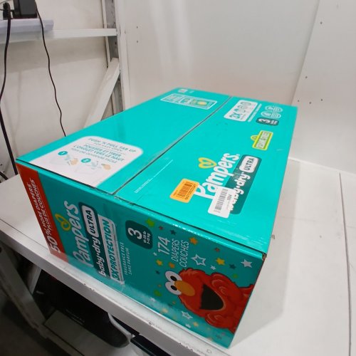 174PK PAMPERS BABY DRY ULTRA DIAPERS - SIZE 3 (16-28LBS) - ELMO image 3