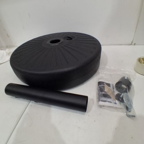 JEARY WATER FILLED PATIO UMBRELLA STAND - 81.5LBS MAX - BLACK (MODEL: A091-004-001-044) image 2