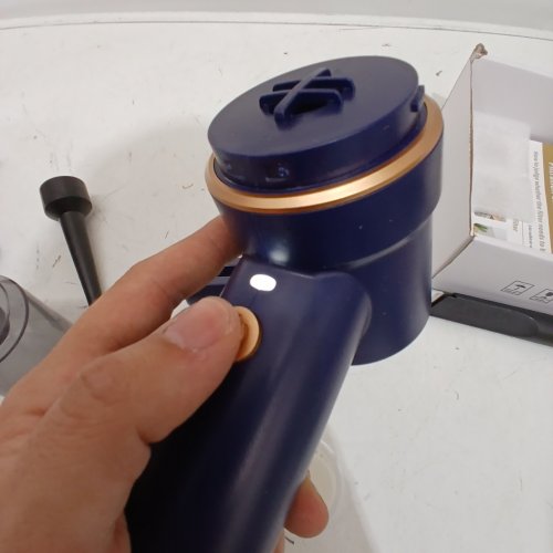 HOUSELOG MINI HANDHELD VACUUM CLEANER- BLUE (MODEL: LT-117) image 2