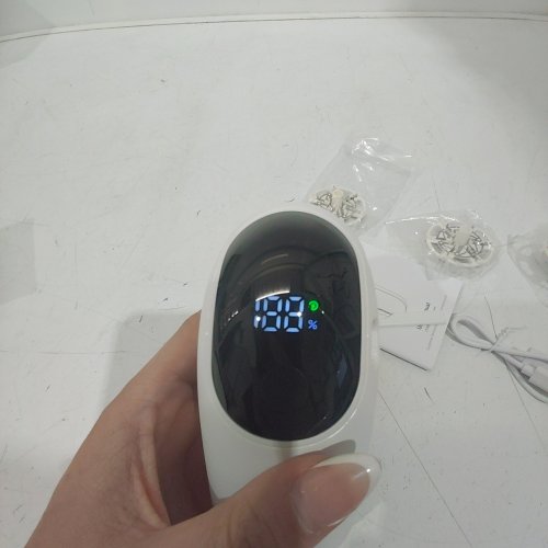 HOMTRONICS RECHARGEABLE FABRIC SHAVER LINT REMOVER - WHITE image 2