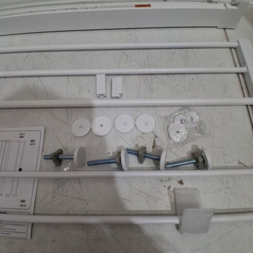 SAFETY 1ST EASY INSTALL TALL AND WIDE WALK THRU GATE - 29"- 47" X 36" - WHITE (MODEL: GA106CWHOF1Z) image 3