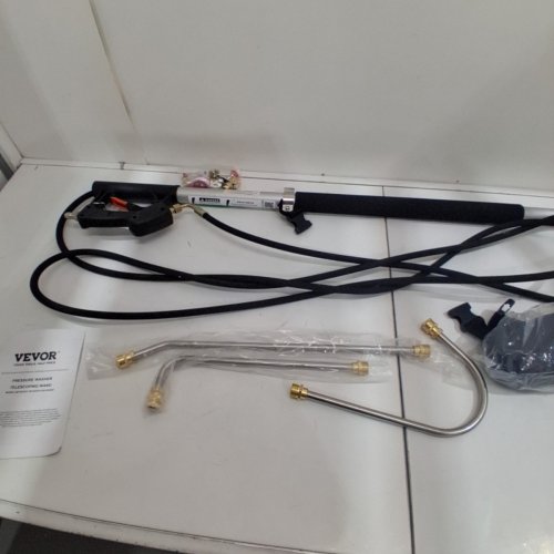VEVOR PRESSURE WASHER WITH TELESCOPIC WAND AND 7 NOZZLE TIPS - 4000PSI - 5FT-24FT LENGTH - MULTI-COLOUR (MODEL: QD-SSG02) image 4