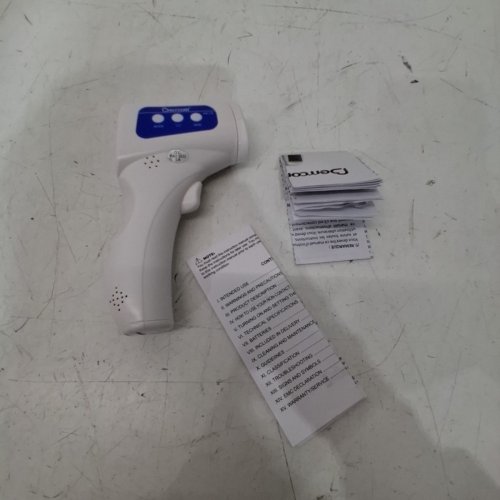 BERRCOM 3-IN-1 CONTACTLESS INFRARED THERMOMETER - WHITE/BLUE (MODEL: JXB-178 ) image 3