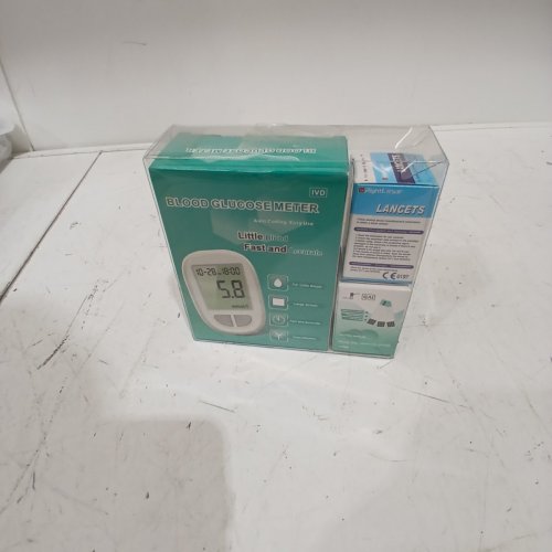3PC BLOOD GLUCOSE METER KIT WITH TEST STRIPS AND LANCETS - (MODEL:8GM2501) image 5