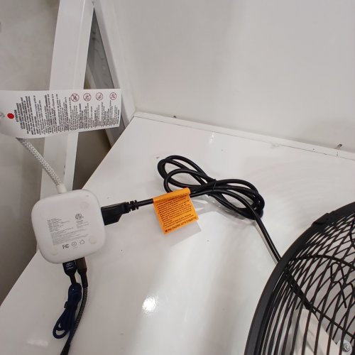 VEVOR INDUSTRIAL WATERPROOF WALL MOUNT FAN WITH OSCILLATION - 18" - 4150 CFM - BLACK (MODEL: BT-WL18B) image 2