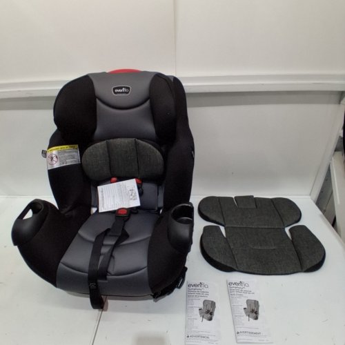EVENFLO SYMPHONY SPORT 3 IN 1 CAR SEAT INFANT/CONVERTIBLE/BOOSTER - MEDIUM - BLACK SHADOW - (MODEL: 34512335C) image 3