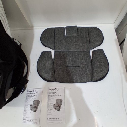 EVENFLO SYMPHONY SPORT 3 IN 1 CAR SEAT INFANT/CONVERTIBLE/BOOSTER - MEDIUM - BLACK SHADOW - (MODEL: 34512335C) image 4