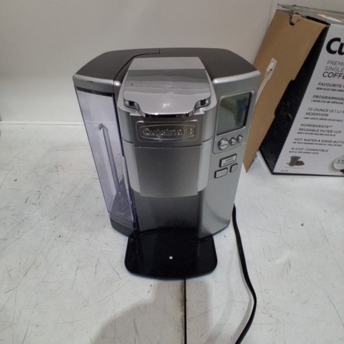 CUISINART PREMIUM SINGLE-SERVE COFFEEMAKER WITH DIGITAL DISPLAY - SILVER (MODEL: SS-10C) image 3