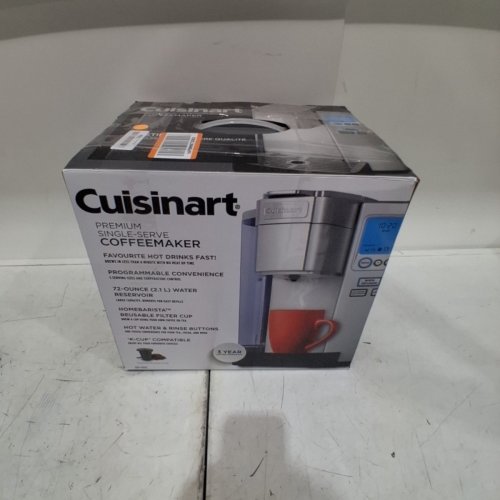 CUISINART PREMIUM SINGLE-SERVE COFFEEMAKER WITH DIGITAL DISPLAY - SILVER (MODEL: SS-10C) image 7