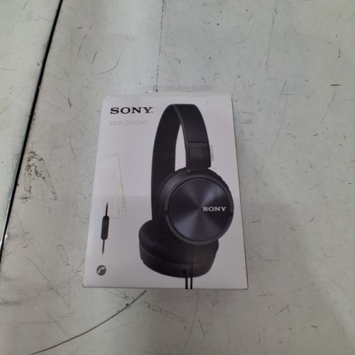 SONY SERIES HEADBAND STEREO HEADSET WITH MICROPHONE - BLACK (MODEL: MDR-ZX310AP) image 3