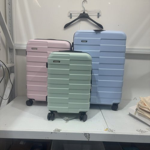 8PC VIPBOX HARDSIDE EXPANDABLE ULTRA DURABLE POLYCARBONATE LIGHTWEIGHT TRAVEL SUITCASES with travel bags - 20"/24"/28" - MACARON COLORS image 2