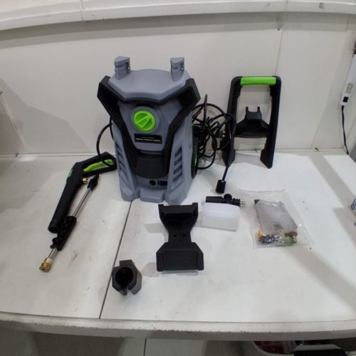 UNBRANDED ELECTRIC PRESSURE WASHER - 4800PSI - 2.9GPM - 56FT (23FT HOSE, 33FT WIRE) - GREY - (MODEL: W9) image 3