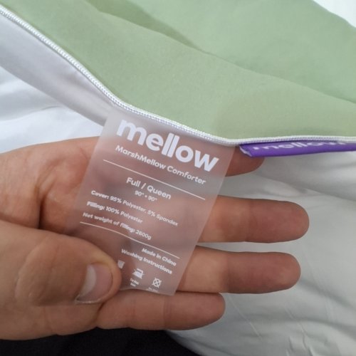 MELLOW MARSHMELLOW COMFORTER BLANKET - FULL/QUEEN - GREEN image 2