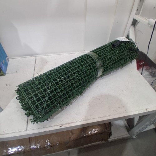 ARTIFICIAL BOXWOOD HEDGE WITH LIGHTS - 40" X 40" - GREEN (MODEL: BOXWOOD400) image 6